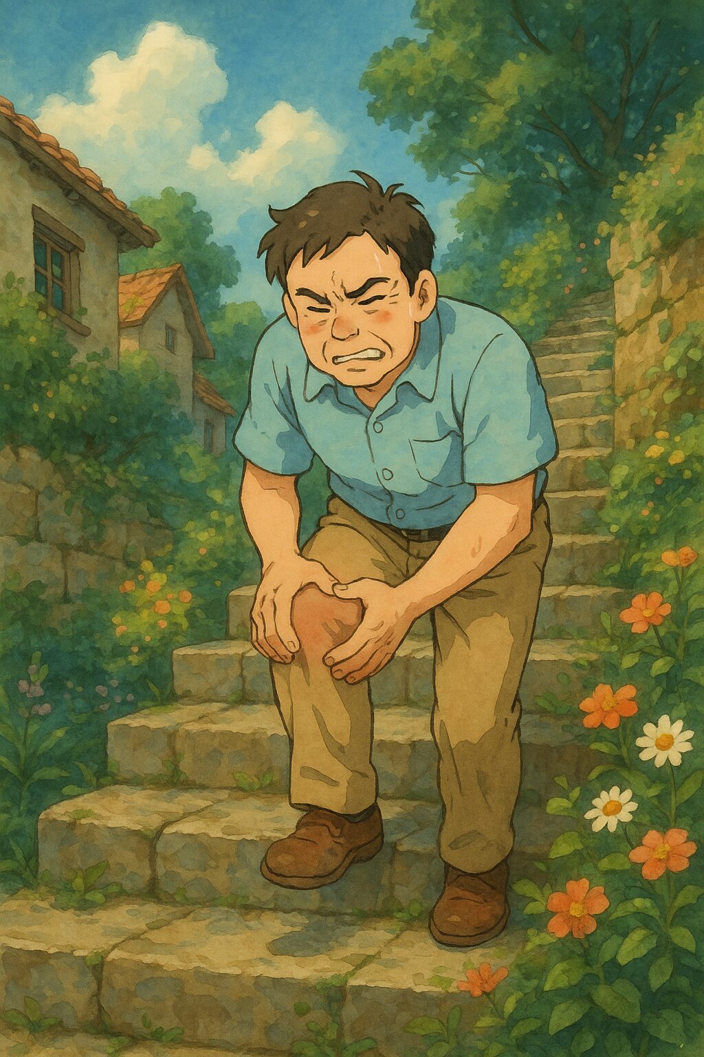 계단 오를 때 무릎이 시큰거린다면?