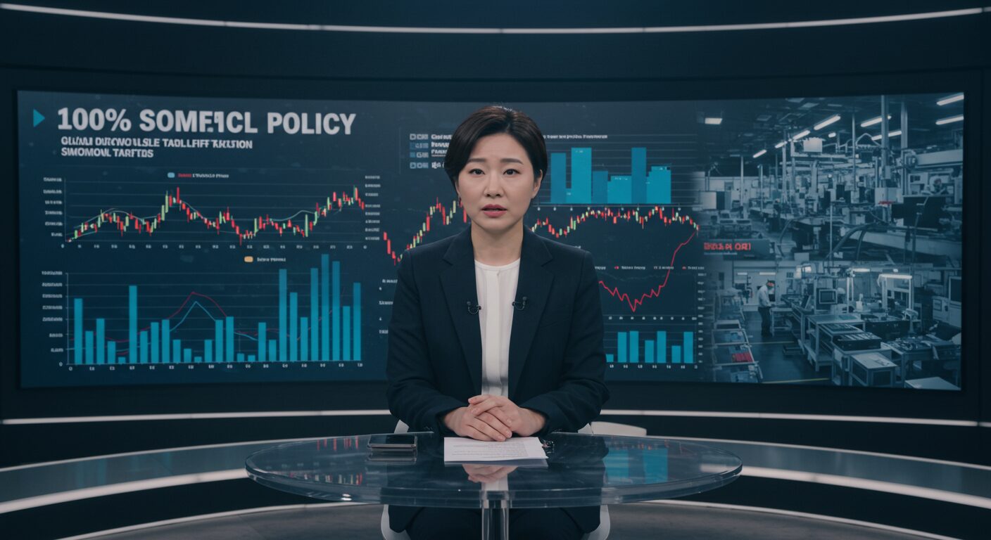 한국에 반도체 관세 100% 시행되면?